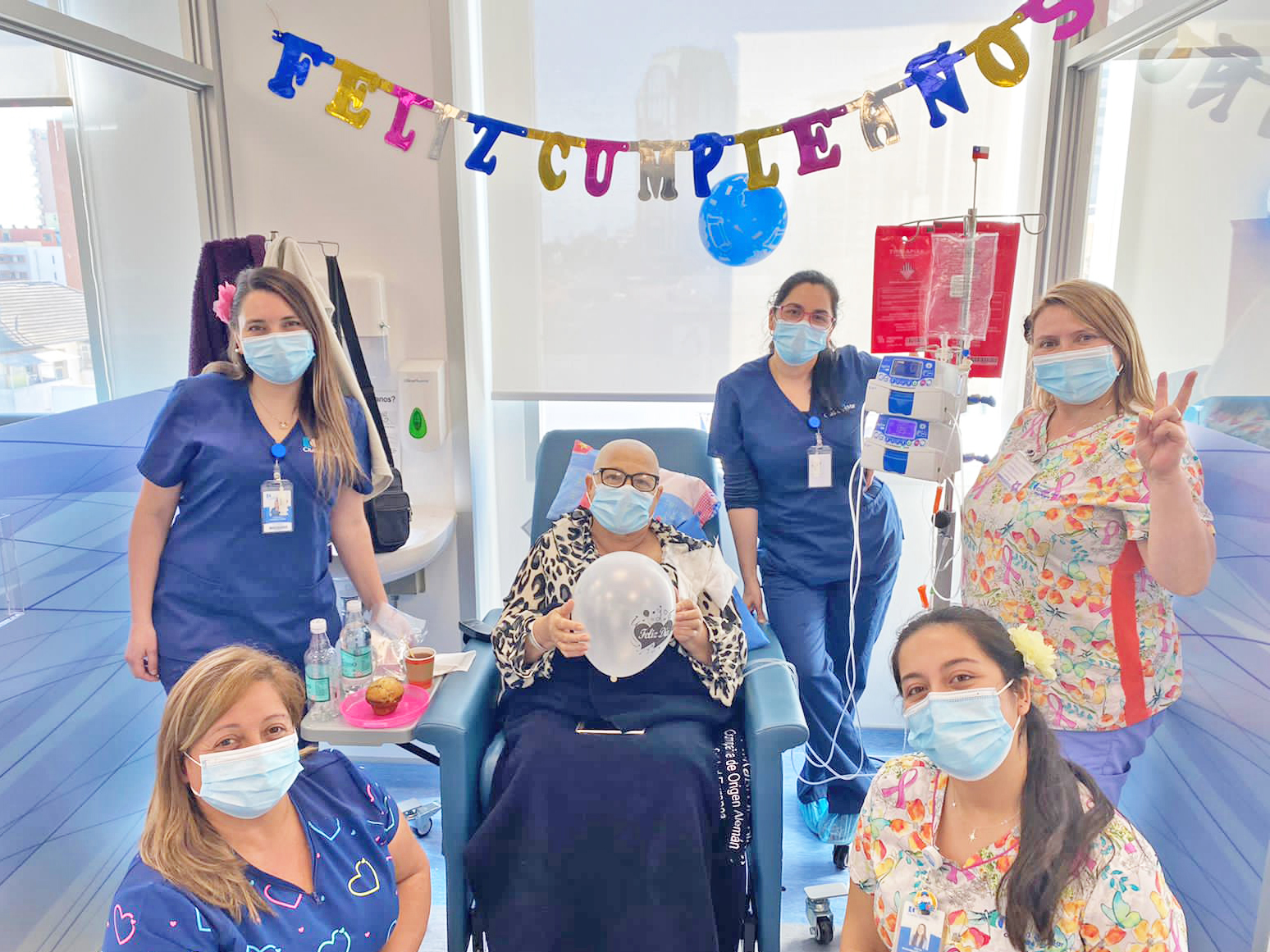 Cumpleaños paciente Sonia Martínez