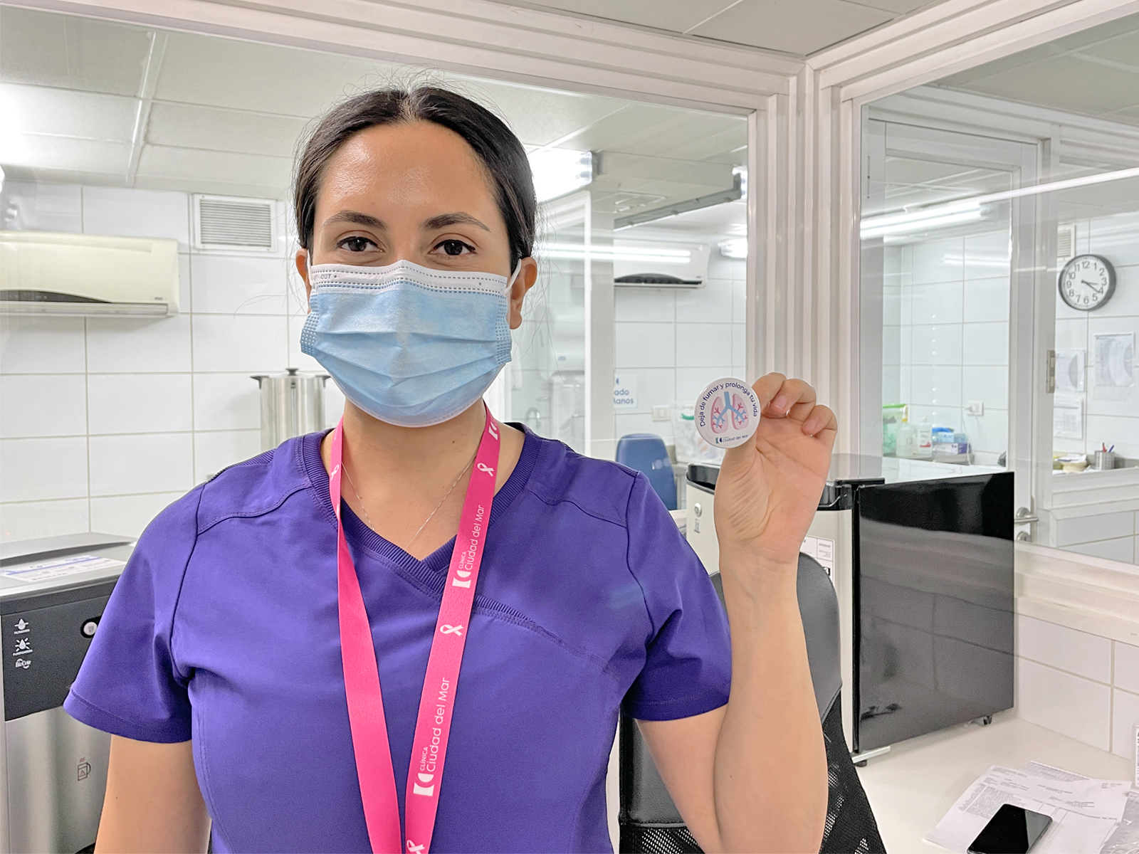 Equipo médico, Concientización para dejar de fumar