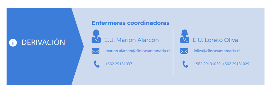 Derivación con enfermeda coordinadora