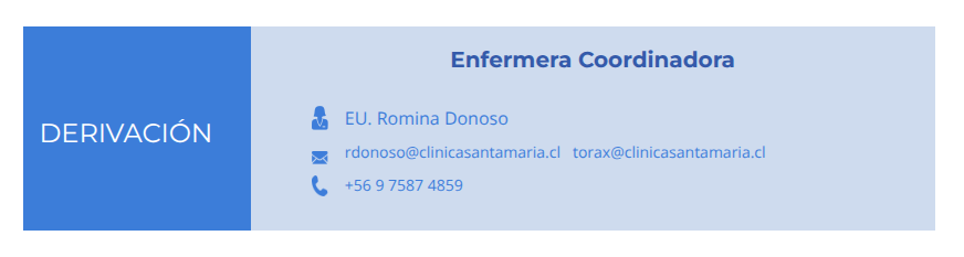 Derivación con enfermera coordinadora