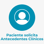 Paciente solicita antecedentes clínicos