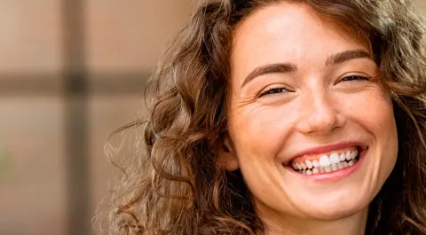 Un gran sonrisa