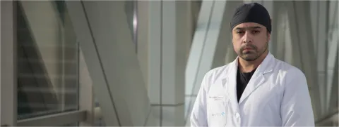 Dr. Aníbal Zamorano, jefe de Unidad de Paciente Crítico Cardiovascular Adultos (UPCCA) Clínica Santa María