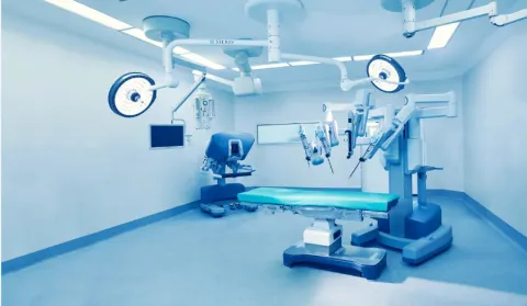 Aparatología del Centro de cirugía robótica