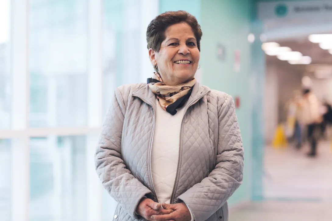 Nelly Balladares: “Confié plenamente en las manos de los doctores”