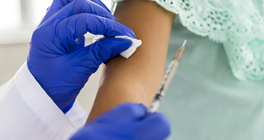 Campaña de seguimiento contra el Sarampión