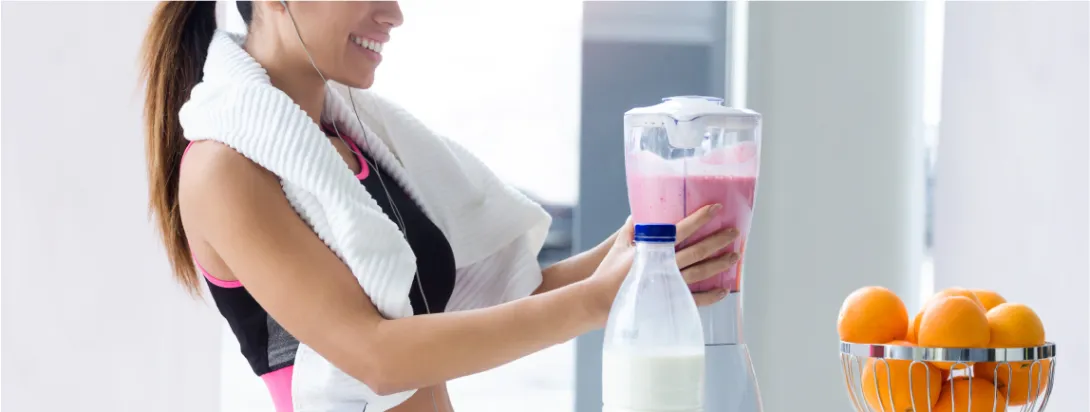 Cómo preparar un batido en casa