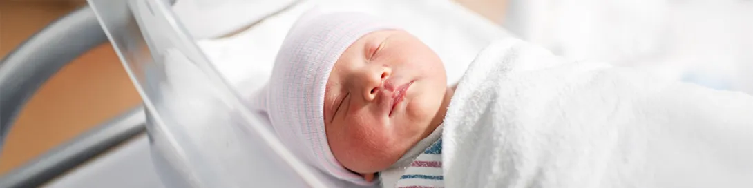 Recién nacido durmiendo