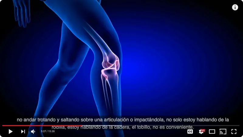 Captura de YouTube video ¿Cómo prevenir la artrosis de rodilla_