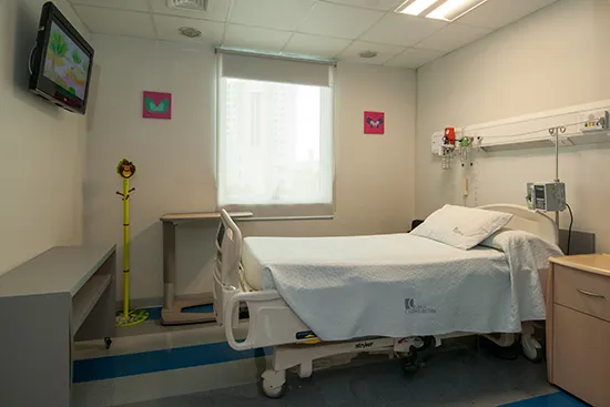 Cama de hospitalización pediátrica