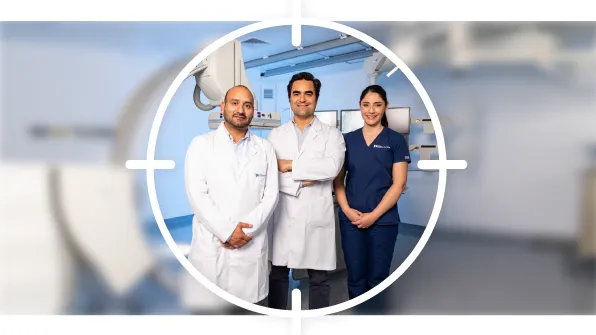 Equipo médico Unidad de Hemodinamia