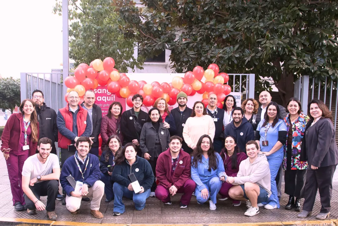 Clínica Santa María conmemoró el Día Mundial del Donante de Sangre y reconoció a sus donantes altruistas